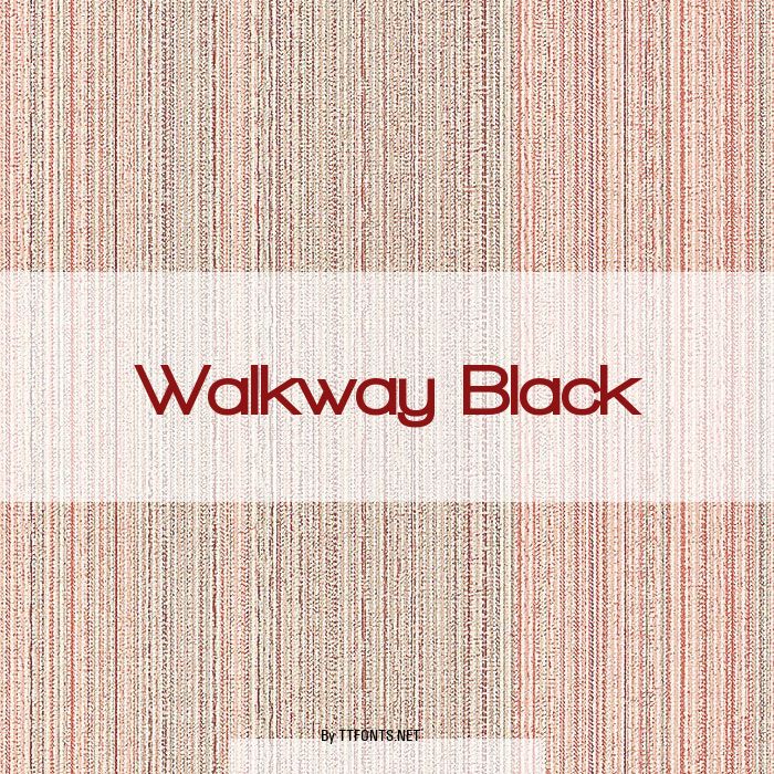 Walkway Black example